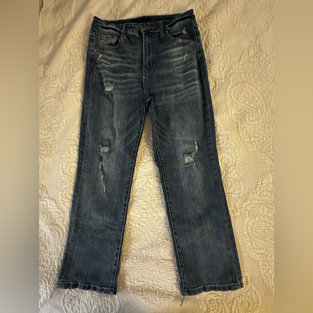 Risen denim straight leg size 13 EUC